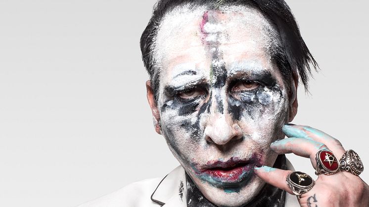 Marilyn Manson spelar på Gröna Lund den 6 juni 2018