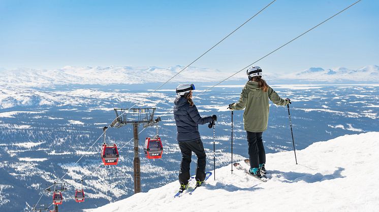 SkiStar og Visual Art forbedrer fjellopplevelsen med digitale flater