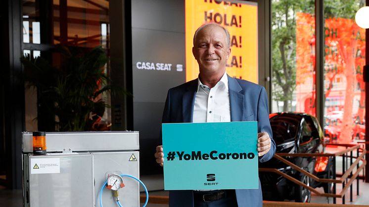 SEAT donerar 100.000 euro till projektet #YoMeCorono i kampen mot COVID-19