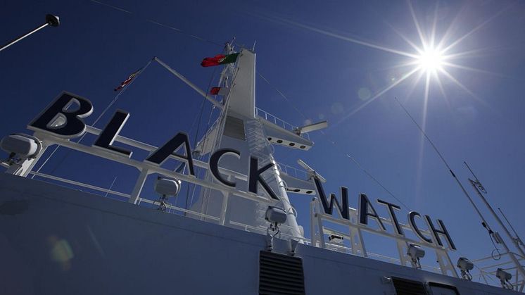  Fred. Olsen Cruise Lines returns to Belfast in 2015 with Black Watch 
