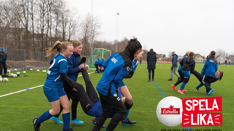 Estrellas fadderlag från Bergums IF är med i Gothia Cup för första gången