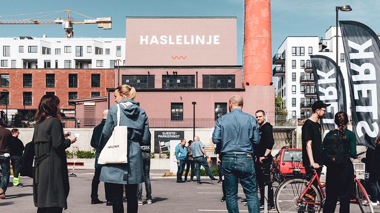 God stemning! Buddy Bike, Samme Vei, sykkelreparatører fra Fossheim og bysykkelrepresentanter fra Bymiljøetaten. I tillegg stilte Sterk Helse med treningstips og Pipa Cafe bød på lunsj sammen med De Tre Stuer.