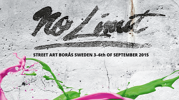 ​It all begins now! – No Limit Street Art Borås