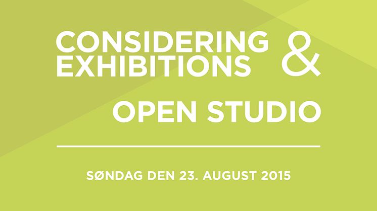 Bikubenfonden inviterer til symposium om udstillinger samt open studio