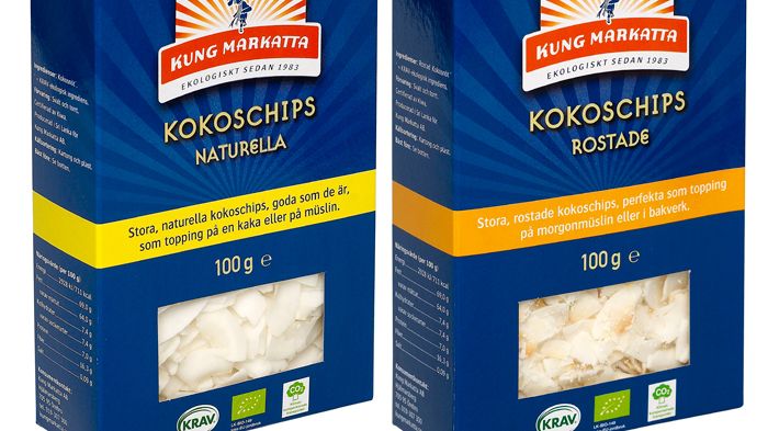 Kung Markatta lanserar KRAV-märkta Kokoschips