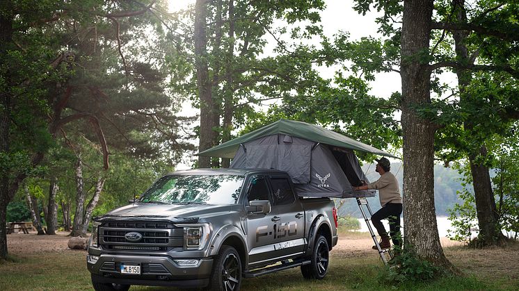 Ford F-150 officiell bil på Swedish Game Fair 2024