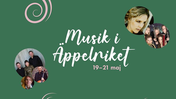 Sofia Karlsson och barocka tongångar under Musik i Äppelriket 19–21 maj i Kivik!