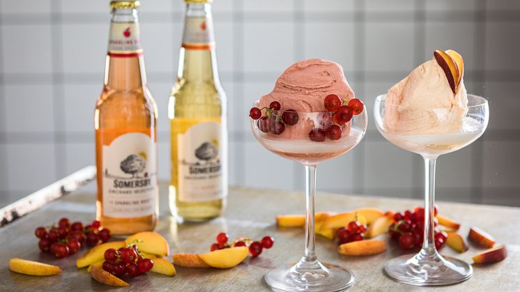 Cider-sorbet är sommarens coolaste glasstrend