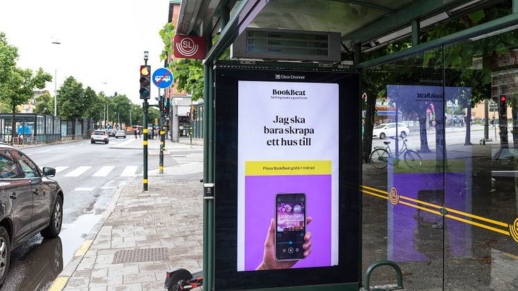 BookBeat tar nästa steg i utvecklingen av varumärket - lanserar konceptet ”Nothing beats a good book”