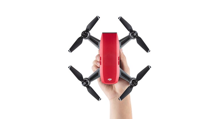 DJI Spark Lava Red - Handheld