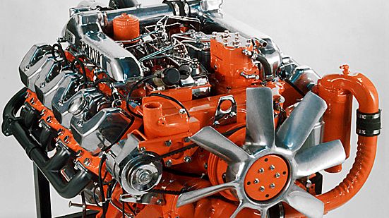 1972 entstand der erste V8-Motor von Scania für das Marinesegment.