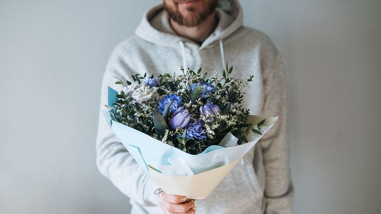 Far får også blomster