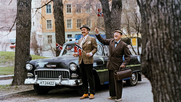 Hurra – Olsenbanden kommer på frimerker