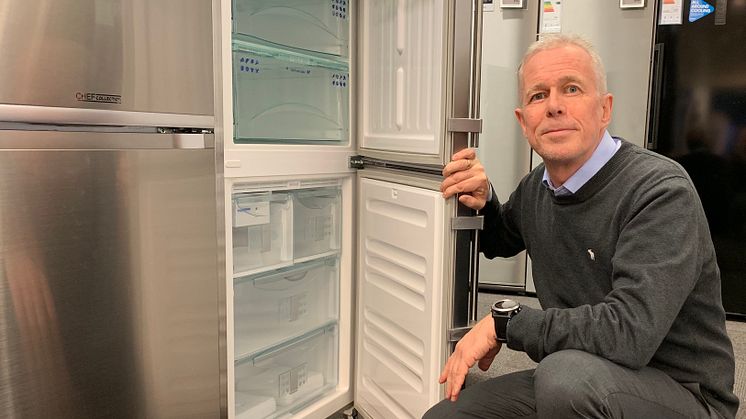 Arne Voll, kommunikasjonssjef i Gjensidige - Kombiskap med kuldeskrekk