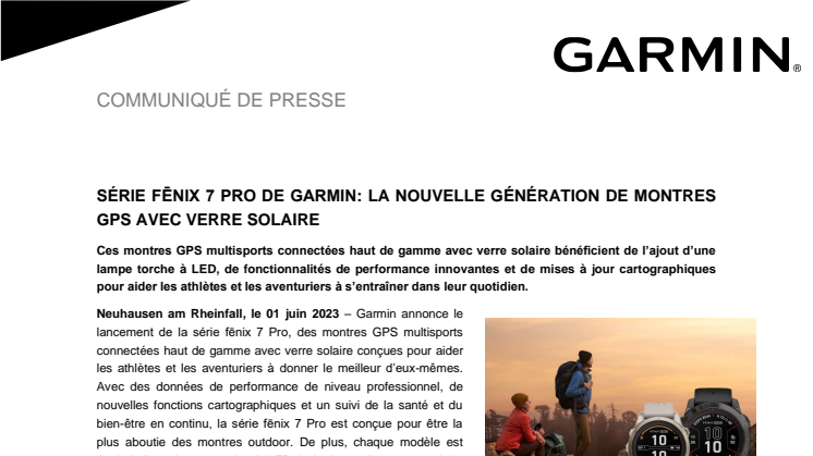 CP Garmin Série fēnix 7 Pro