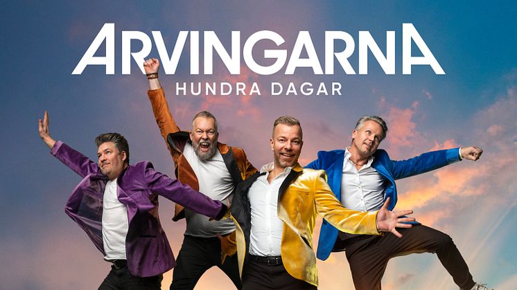 Arvingarna släpper nya, soliga albumet “Hundra dagar” nu på fredag den 16 juni