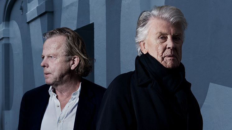 Krister Henriksson och Sven-Bertil Taube. Foto: Sören Vilks