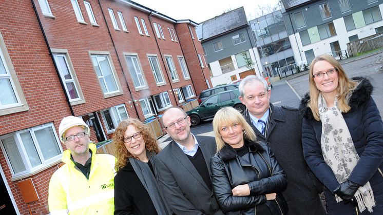 Housing partners provide 18 family homes in Prestwich