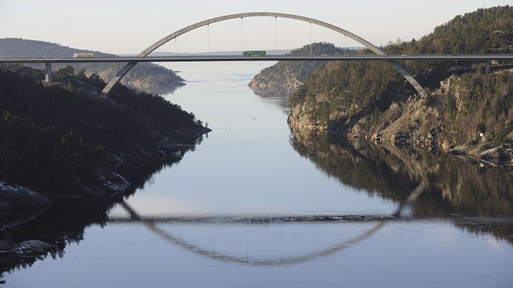 Bring på Svinesund. FOTO: Birger Morken /Posten