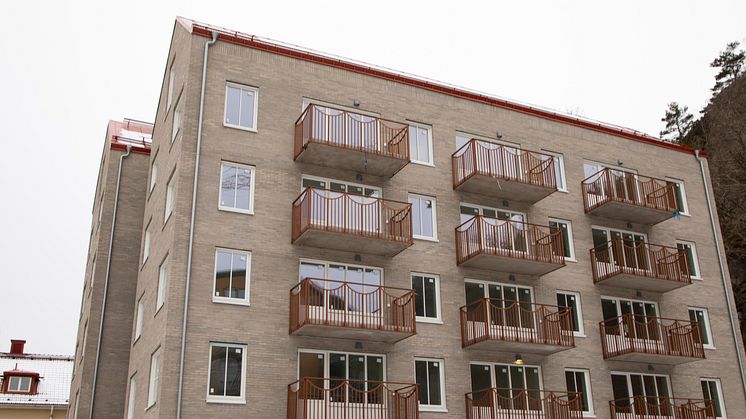 Nya bostäder i Fjällbo park med inflyttning i september