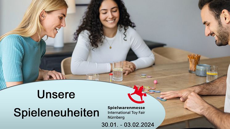 Spielwarenmesse Nürnberg - Unsere Spielenheuheiten 2024