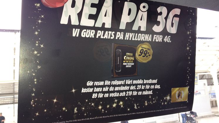 Swebus börjar erbjuda annonsering ombord