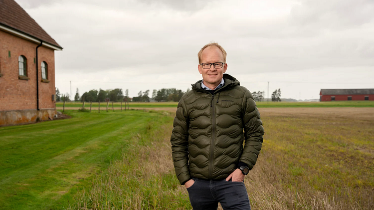 Claes Johansson, hållbarhetschef på Lantmännen. Foto: Lantmännen