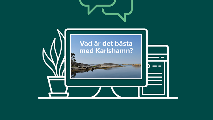 Dialogmöten samlar invånares bild av framtidens Karlshamn