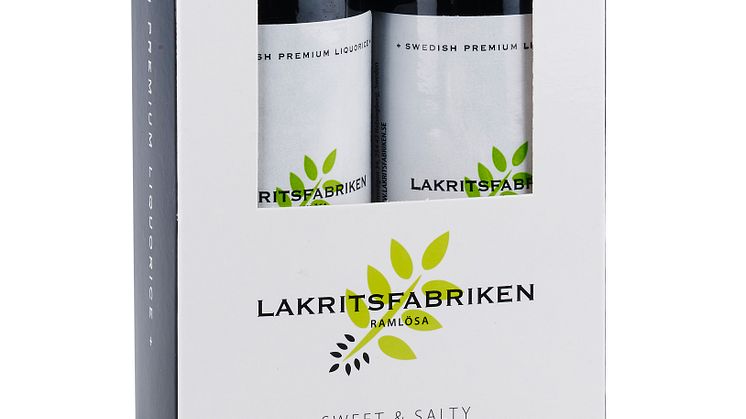 Lakritsfabriken Liquorice Syrup Sweet & Salty Gift Box
