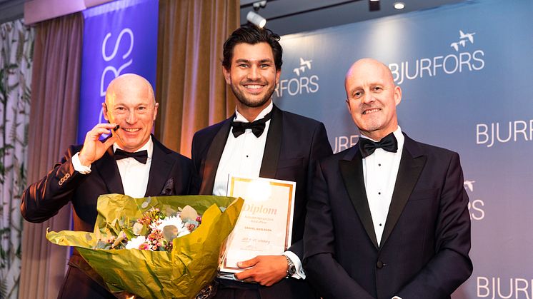 Sven-Erik Kristensen regionchef Göteborg, Daniel Adelsson Bjurfors Mölndal, Mats Ljung vd Bjurfors