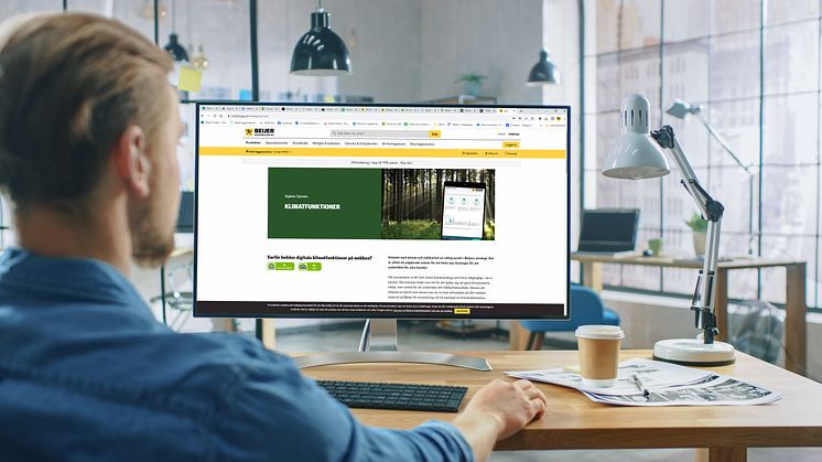 Klimatverktyget är en del av en stor satsning vi gör inom digitalisering och hållbarhet, säger Alexandra Rosenkvist, Miljö- och hållbarhetchef på Beijer.