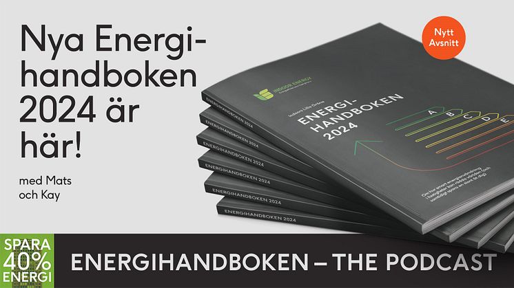 Idag lanseras den nya Energihandboken 2024