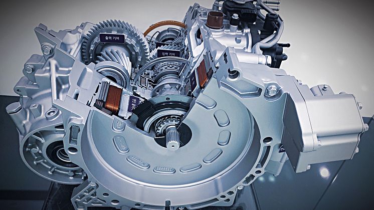 Active Shift Control - Hyundai presenterar världsunik teknik för hybridbilar. 
