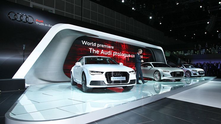 La Auto Show - A7 h-tron og Audi prologue