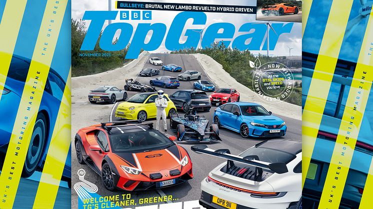 BBC TopGear hyllar GotlandRing i sitt motormagasin, november 2023.