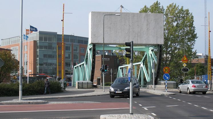 Klaffbron stängs för underhåll