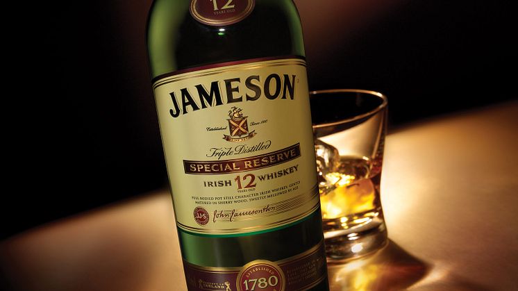 Jameson 12 YO Special Reserve i Systebolagets Ordinarie sortiment från 1 april