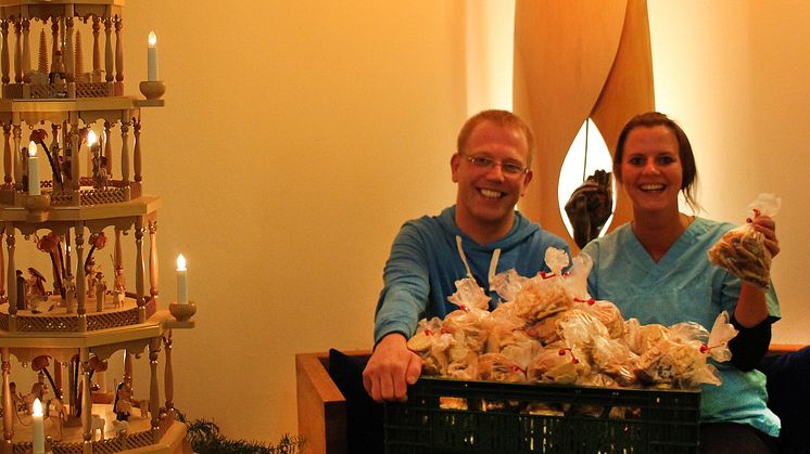 In der Weihnachtsbäckerei: Plätzchen für Bärenherz