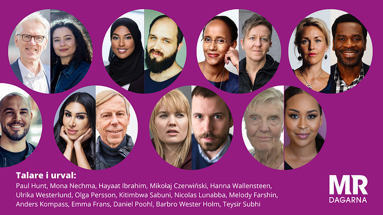 Talare i urval på Mänskliga Rättighetsdagarna i Göteborg 2021
