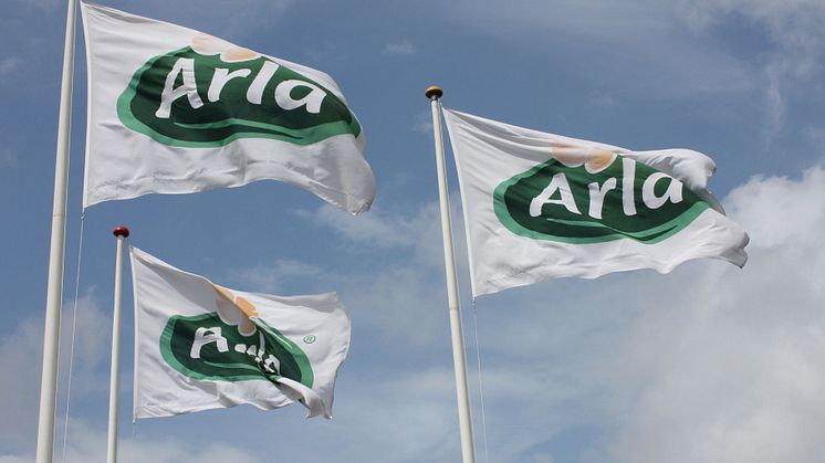 Arla Foods flags