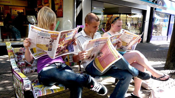 Decorated benches will  appear at Nuneaton station on Saturday 8 September