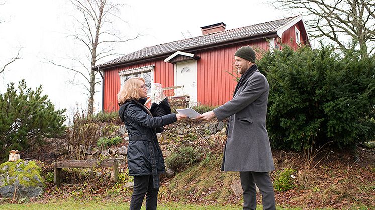 Jakob Nord i Lunnahöja vann ett nytt tak