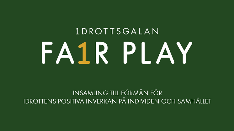 Idrottsgalans insamlingsstiftelse - Fair Play