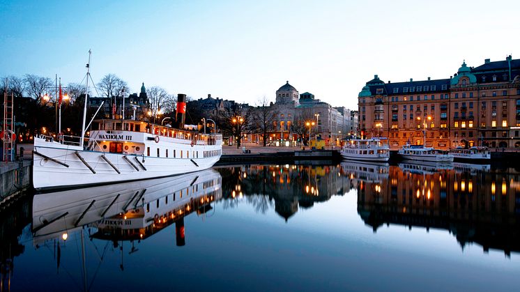 Pressbild - Strömma Kanalbolaget - M/S Waxholm III i Nybroviken