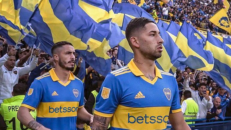 Betsson ny tröjsponsor till Boca Juniors 