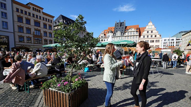 Die Leipziger Markttage laden auch 2023 in die Innenstadt zu Handwerk, Handel, Kultur und Genuss - Foto: Andreas Schmidt