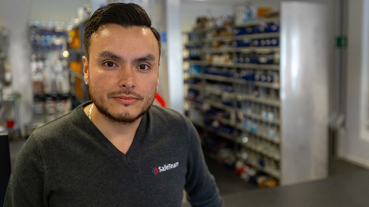 Felipe Flores ny projektchef på SafeTeam i Malmö