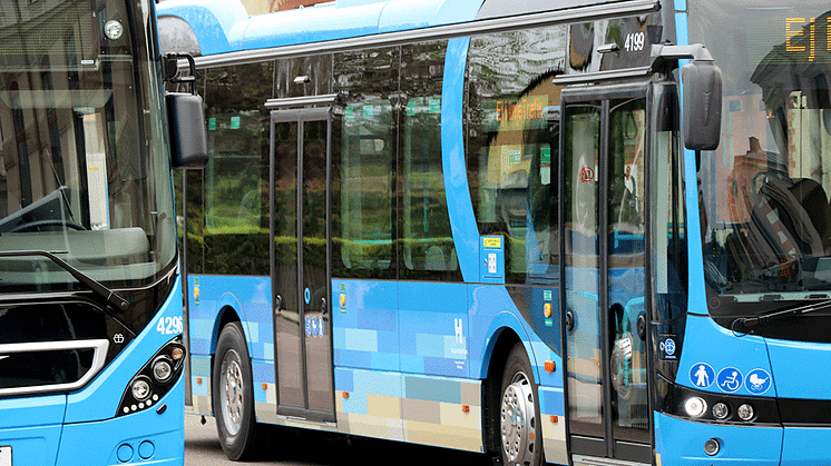 Nya trafikavtal för samtlig busstrafik i Halland - en av förändringarna 2020.