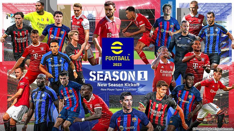 eFootball™ 2023 ADDS CONSOLE FRIENDLY MATCHES AND A HOST OF NEW PACKS FOR DREAM TEAM