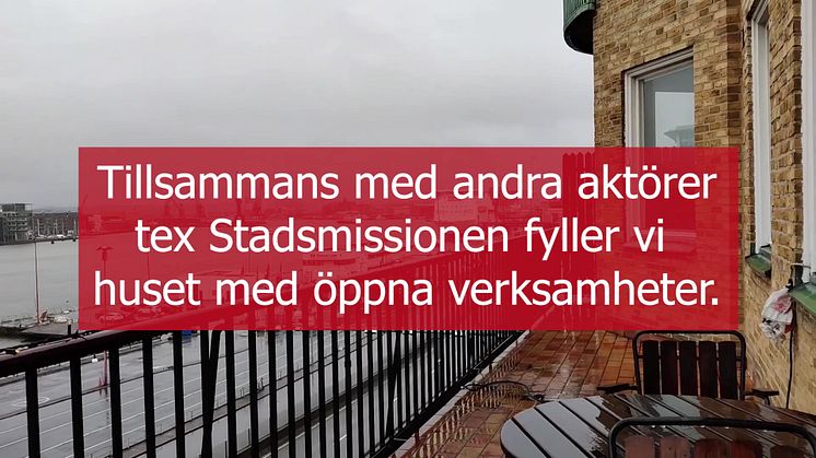 Sjömanskyrkan blir aktivitets- & kulturhus i Svenska kyrkans regi.